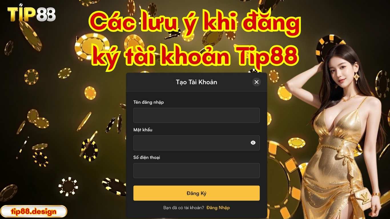 Một số lưu ý quan trọng khi đăng ký Tip88 Một số lưu ý quan trọng khi đăng ký Tip88