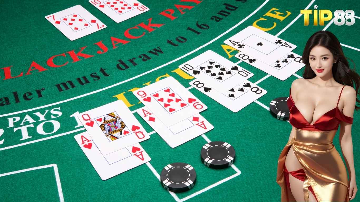 Rèn luyện kỹ năng đánh Blackjack online tại nhà cái Tip88 Rèn luyện kỹ năng đánh Blackjack online tại nhà cái Tip88