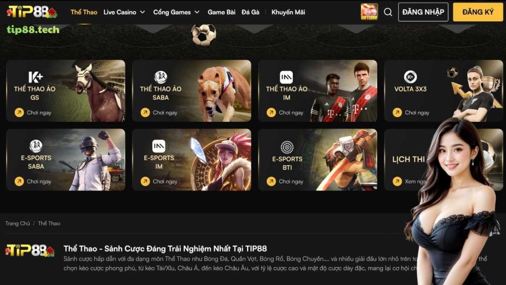 Thể thao ảo Tip88 là gì?
