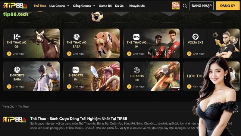 Thể thao ảo Tip88 là gì?